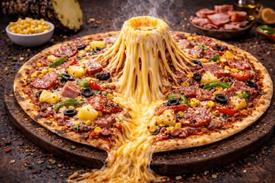Hawaiian Pizza (Volcano)