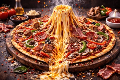 Meat Lovers Pizza (Volcano)