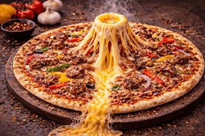 Shepherd's Goat Pizza (Volcano)